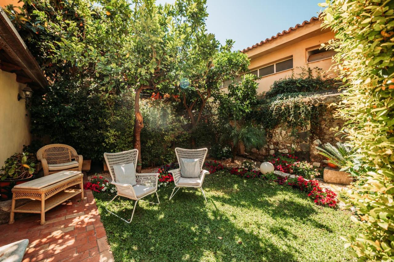 Private Villa At Villa Al Duomo Taormina Exterior foto